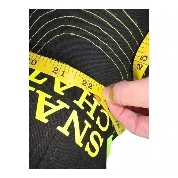 Cobra Snapchat Snapback Mesh Hat Cap Neon Green Yellow Black One Size - Picture 12 of 13